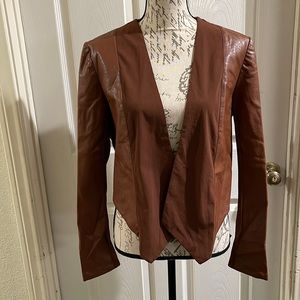 Top Chic Leather like Jacket
